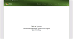 Desktop Screenshot of dwine.de